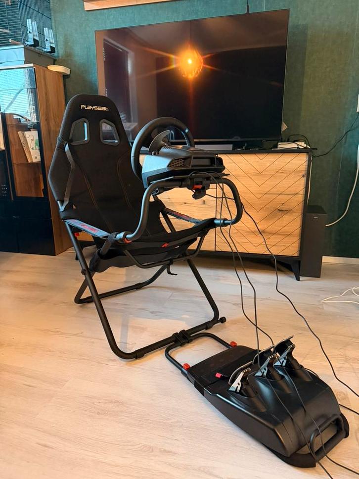 Racestuur logitech g29 + playseat, Spelcomputers en Games, Spelcomputers | Overige, Zo goed als nieuw, Ophalen