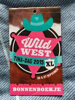 Duinrell bonnen boekje Tina dag 2015, Ophalen of Verzenden, Zo goed als nieuw