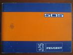 Peugeot 505 instructieboekje (1982), Auto diversen, Handleidingen en Instructieboekjes, Ophalen of Verzenden