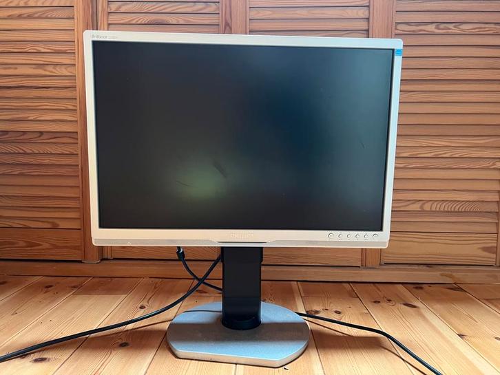 Philips Brilliance 220BW Monitor / Beeldscherm, Computers en Software, Monitoren, Zo goed als nieuw, 60 Hz of minder, DVI, In hoogte verstelbaar