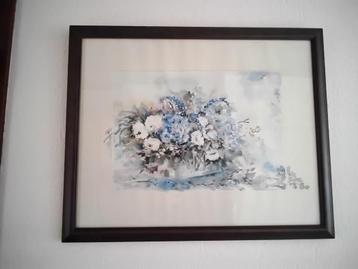 AQUAREL VAN TRUDY HUYSKAMP IN OUDDORP beschikbaar voor biedingen