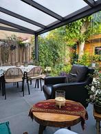 Montel lederen fauteuil, Huis en Inrichting, Fauteuils, Ophalen, Gebruikt, Modern, 50 tot 75 cm