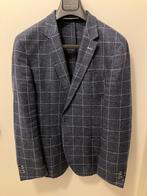 Colbert Krijtstreep Ruit Donkerblauw, Linen-Wool, Benvenuto, Kleding | Heren, Kostuums en Colberts, Ophalen of Verzenden, Zo goed als nieuw