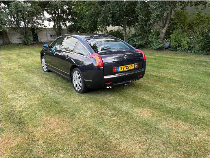 Citroën C6 3.0 V6 24V AUT 2007 Grijs, Auto's, Citroën, Particulier, C6, Benzine, F, Sedan, Automaat, Origineel Nederlands, Zilver of Grijs