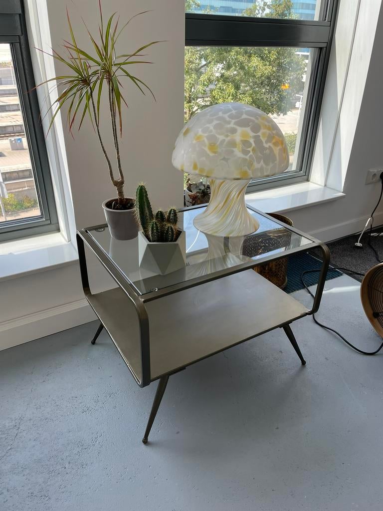 Peill & Putzler lamp murano glas Hollywood Regency, Huis en Inrichting, Woonaccessoires | Krantenbakken en Lectuurbakken, Zo goed als nieuw