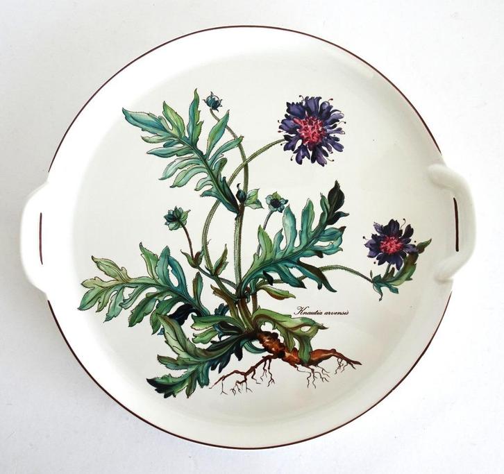 Villeroy & Boch Botanica taartschaal met greepjes, Huis en Inrichting, Keuken | Servies, Zo goed als nieuw, Schaal of Schalen