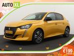 Peugeot 208 1.2 PureTech Allure Camera Carplay H-Leder Cruis, Voorwielaandrijving, Gebruikt, Parkeersensor, Leder en Stof