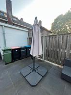 Zweefparasol, Tuin en Terras, Ophalen of Verzenden, Gebruikt, 2 tot 3 meter, Zweefparasol