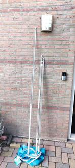 Uitschuifbare gordijnrails, Ophalen, Zo goed als nieuw, Wit, 200 cm of meer