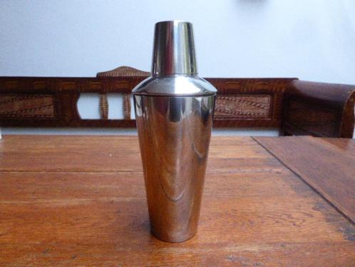 Vintage r.v.s. cocktailshaker, Antiek en Kunst, Antiek | Woonaccessoires, Ophalen of Verzenden