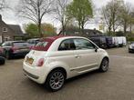 Fiat 500C 1.2 Lounge Cabrio Airco (bj 2012), Euro 5, Gebruikt, 4 cilinders, Cabriolet