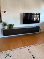 Besta tv-meubel mahoniehout kleur, Huis en Inrichting, Kasten | Televisiemeubels, Ophalen, Gebruikt, 200 cm of meer, Minder dan 100 cm