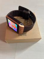 Smartwatch met 2 accu’s, Ophalen of Verzenden, Zo goed als nieuw, Zwart, Android