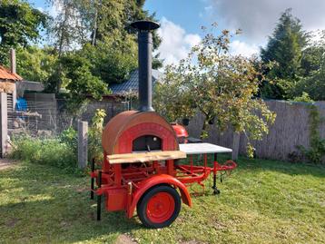 Pizzaoven pizza oven kamado joe pizzakar te huur barbeque  beschikbaar voor biedingen