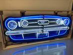 Prachtige XL neon verlichting - Ford Mustang front, Gebruikt, Ophalen, Lichtbak of (neon) lamp