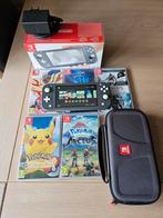 Nintendo Switch Lite Pokemonbundel, Spelcomputers en Games, Ophalen of Verzenden, Grijs, Zo goed als nieuw