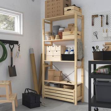 Ikea Ivar stelling 89x30x22x179 - afbeelding 1