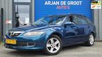 Mazda 6 Sportbreak 2.0i S-VT Touring 147PK Clima Cruise Nett, Zwart, 4 cilinders, Handgeschakeld, 550 kg