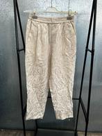 Masscob pants broek pantalon 36 zijde silk, Beige, Ophalen of Verzenden, Zo goed als nieuw, Maat 36 (S)