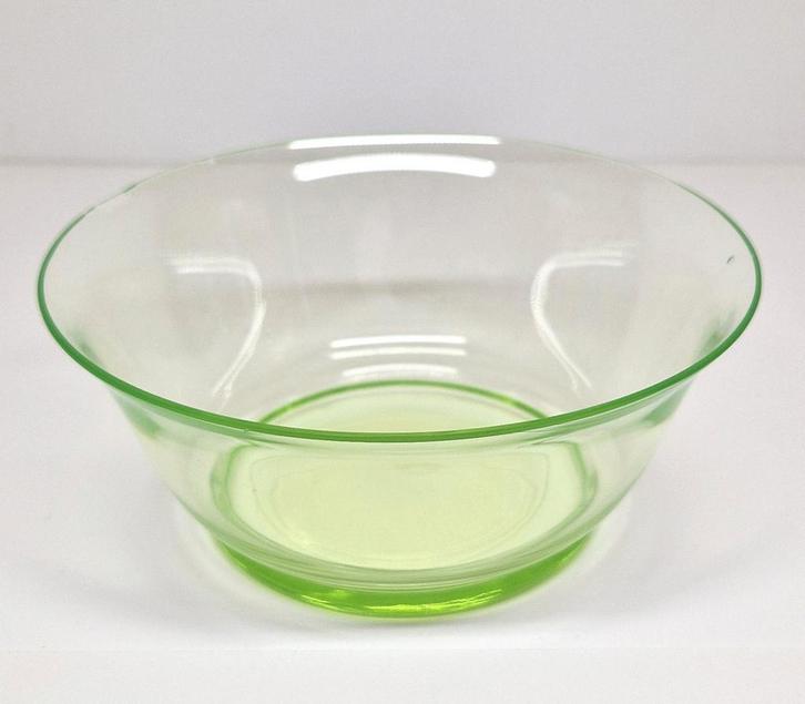 A.D. Copier Glasfabriek Leerdam Romanda vingerkom 1924., Antiek en Kunst, Antiek | Glas en Kristal, Ophalen of Verzenden