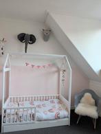 Junior wit huisjes bed met lade, Ophalen, Gebruikt, Ledikant