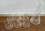 Set wankel glazen met karaf, Ophalen of Verzenden, Zo goed als nieuw, Waterglas