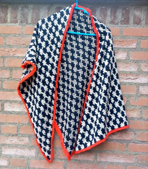 Navy oranje witte omslagdoek sjaal POM Amsterdam One Size, Kleding | Dames, Mutsen, Sjaals en Handschoenen, Zo goed als nieuw