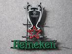 HEINEKEN UEFA CUP LED LICHTRECLAME, Verzamelen, Biermerken, Ophalen, Zo goed als nieuw, Overige typen, Heineken