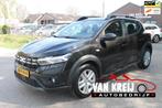 Dacia Sandero Stepway 1.0 TCe 90 Extreme Automaat, Clima, Na, Auto's, Dacia, Stof, Euro 6, Zwart, 595 kg