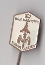 Culemborg Koninklijke Harmonie Pieter Aafjes wit, Verzamelen, Speldjes, Pins en Buttons, Gebruikt, Niet vindbaar, Niet vindbaar