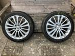 2 originele Opel Insignia B 18” velgen, Ophalen, 18 inch, Banden en Velgen, Personenwagen