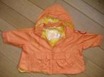 Jas jack oranje maat 68, Kinderen en Baby's, Babykleding | Maat 68, Ophalen of Verzenden, Zo goed als nieuw, Meisje, Jasje