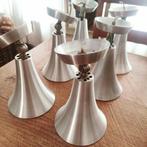 Jaren 60 Vintage Philips Wandlamp Trompet Vorm Aluminium, Ophalen of Verzenden, Gebruikt, Metaal, Vintage philips