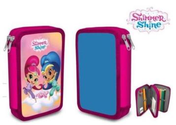 Shimmer en Shine 2-laags gevulde etui *NIEUW IN VERPAKKING* beschikbaar voor biedingen