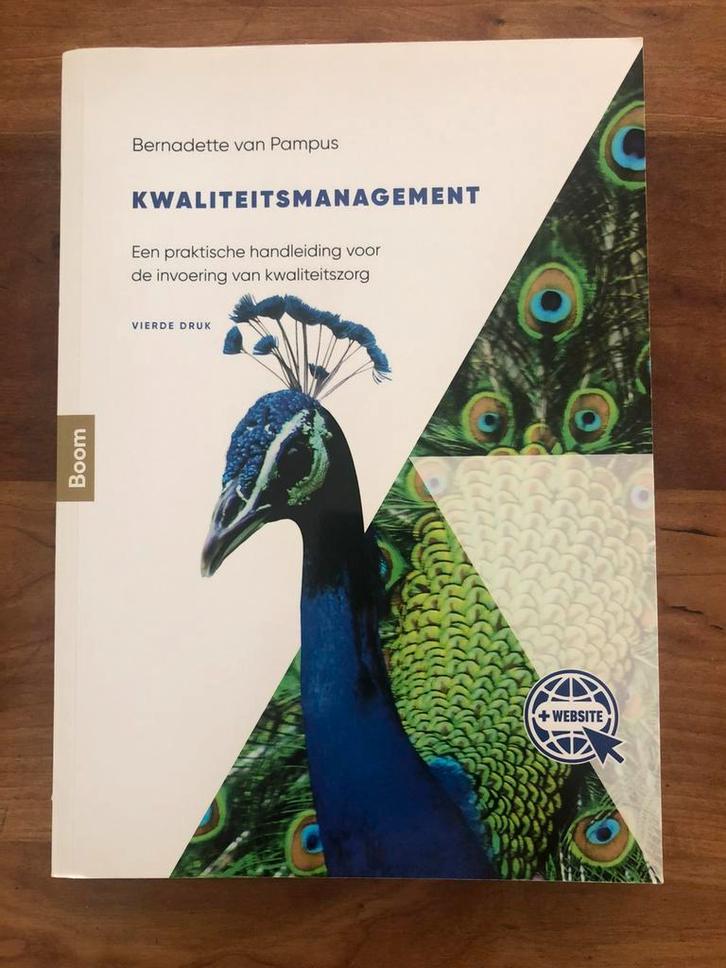 Kwaliteitsmanagement - Bernadette van Pampus, Boeken, Studieboeken en Cursussen, Zo goed als nieuw, HBO, Beta, Ophalen of Verzenden