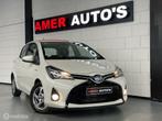 Toyota Yaris 1.5 Hybrid/Camera/Navi/1e eign/Lage KM/100%TOP, Auto's, Gebruikt, Zwart, 4 cilinders, Wit