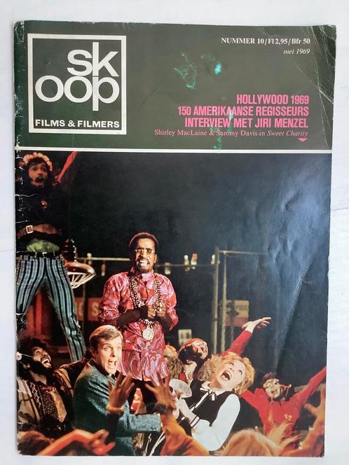 Skoop, tijdschrift voor filmliefhebbers 1969, Verzamelen, Tijdschriften, Kranten en Knipsels, Tijdschrift, 1960 tot 1980, Ophalen of Verzenden