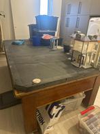 Biljartafel zonder doek, Ophalen, Gebruikt, Biljarttafel