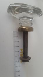 Antieke glazen kastknoppen, Ophalen of Verzenden, Gebruikt, Overige materialen, Klink of Kruk