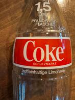 Coca cola fles glas 1,5 ltr 1980 duits, Ophalen of Verzenden, Zo goed als nieuw, Gebruiksvoorwerp