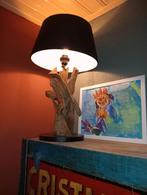 Boomstam lamp, Ophalen, Zo goed als nieuw, Minder dan 50 cm