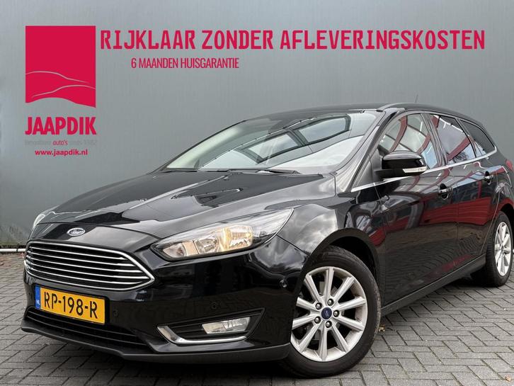Ford FOCUS Wagon BWJ 2018 1.0 126 PK Titanium CARPLAY + ANDR, Auto's, Ford, Bedrijf, Te koop, Focus, ABS, Airbags, Airconditioning