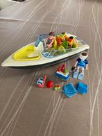Playmobil zwarte speedboot 4862, Ophalen of Verzenden, Zo goed als nieuw