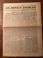 1945 Na Bevrijding, 16x Geldersch Dagblad. 7 juli t/m 8 aug., Boeken, Verzenden, Overige onderwerpen, Tweede Wereldoorlog, Gelezen