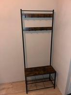 Kapstok met schoenenrek - Industrieel design, Huis en Inrichting, Woonaccessoires | Kapstokken, Ophalen, Zo goed als nieuw, Metaal