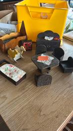Oude poppenhuis spullen, Diversen, Rommelmarktspullen, Ophalen of Verzenden, Gebruikt