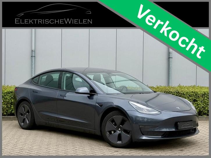 Tesla Model 3 Long Range AWD / 2021 / Warmtepomp / 92% SOH, Auto's, Tesla, Bedrijf, Te koop, Model 3, 360° camera, 4x4, ABS, Achteruitrijcamera