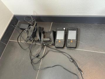 5 x M3 barcodescanners incl. laders beschikbaar voor biedingen