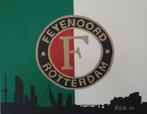 zelf geschilderd op doek met acryl, Ophalen