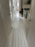 Houten vloer, Ophalen, Gebruikt, Stoer, industrieel, vintage, Wit